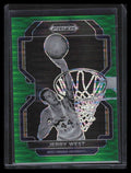 2022-23 Panini Prizm Draft Prizms Green Pulsar Refractor 24 Jerry West 19/25