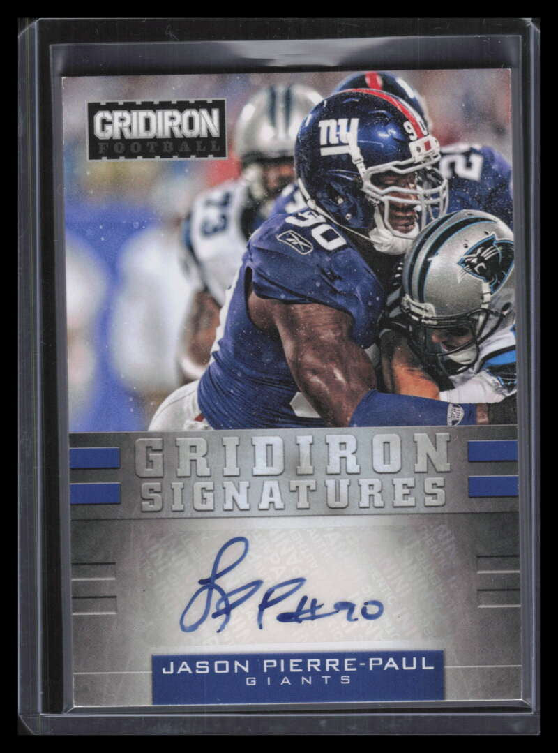 2012 Gridiron Gridiron Signatures 35 Jason Pierre-Paul Auto 30/49