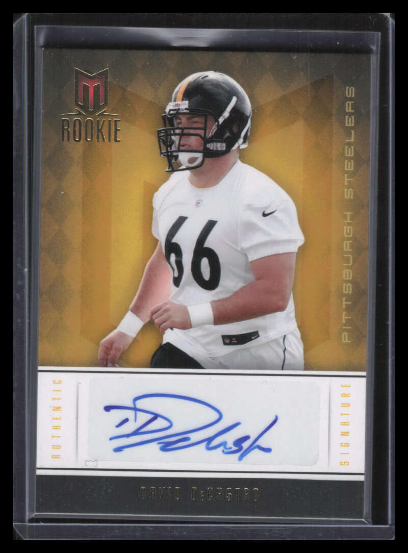2012 Momentum Gold 152 David DeCastro Rookie Auto 22/49