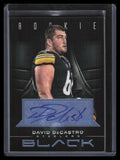 2012 Panini Black Signatures Platinum 125 David DeCastro Rookie Auto 31/49