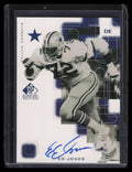 1999 SP Signature Autographs EJ Ed Too Tall Jones Auto