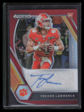 2021 Panini Prizm Draft Picks Autographs Red Trevor Lawrence Rookie Auto 44/199