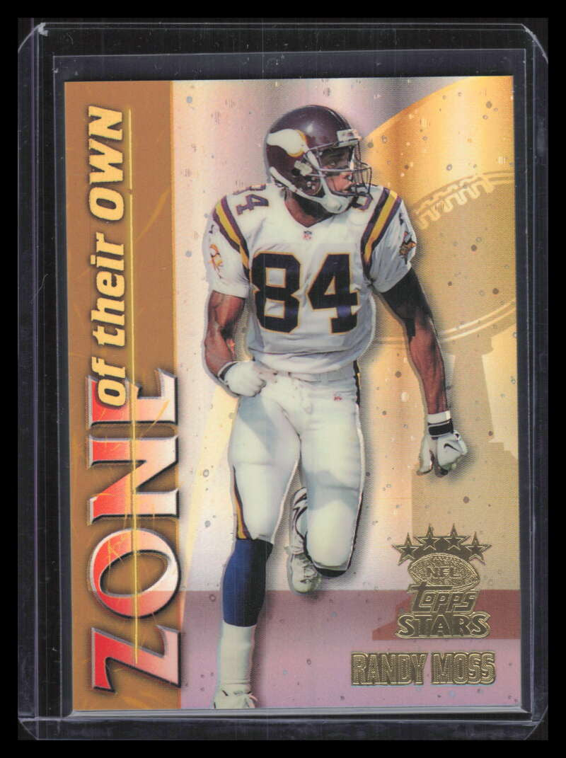 SOLD 135003 1999 Topps Stars Zone of Their Own z1 Randy Moss 477/1999