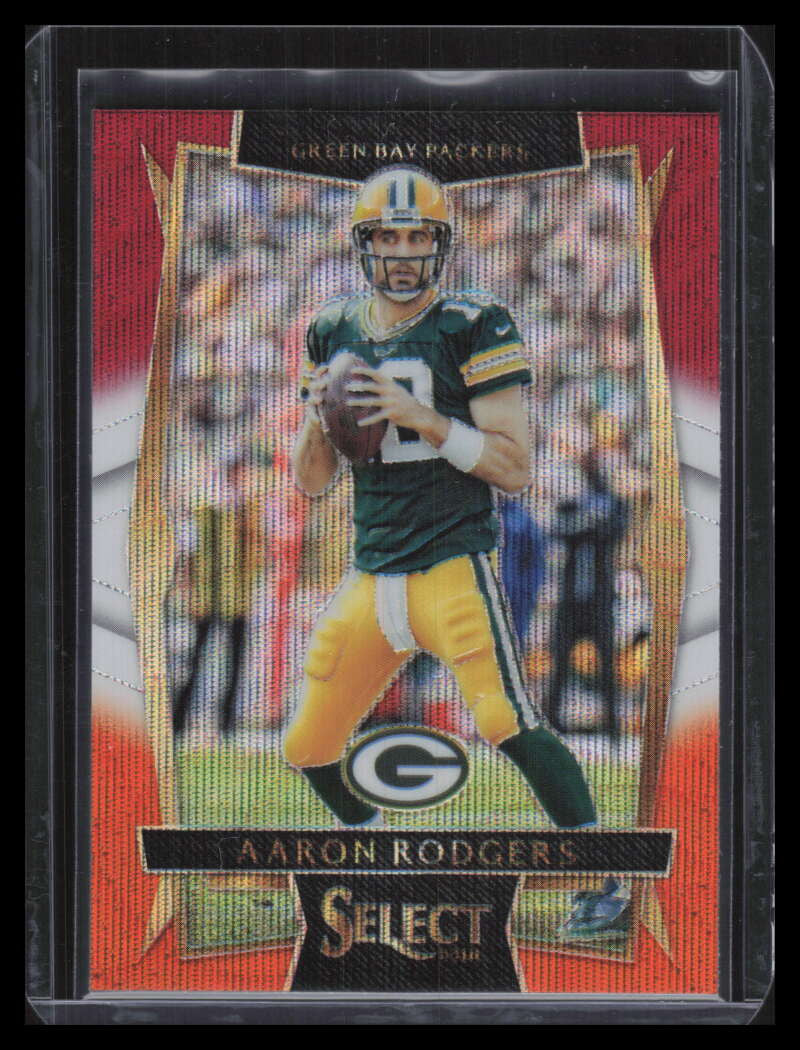 2016 Select Prizm Tri Color Refractor 26 Aaron Rodgers 128741