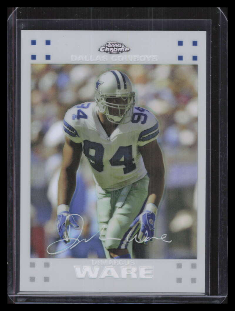2007 Topps Chrome White Refractor tc148 DeMarcus Ware 239/869
