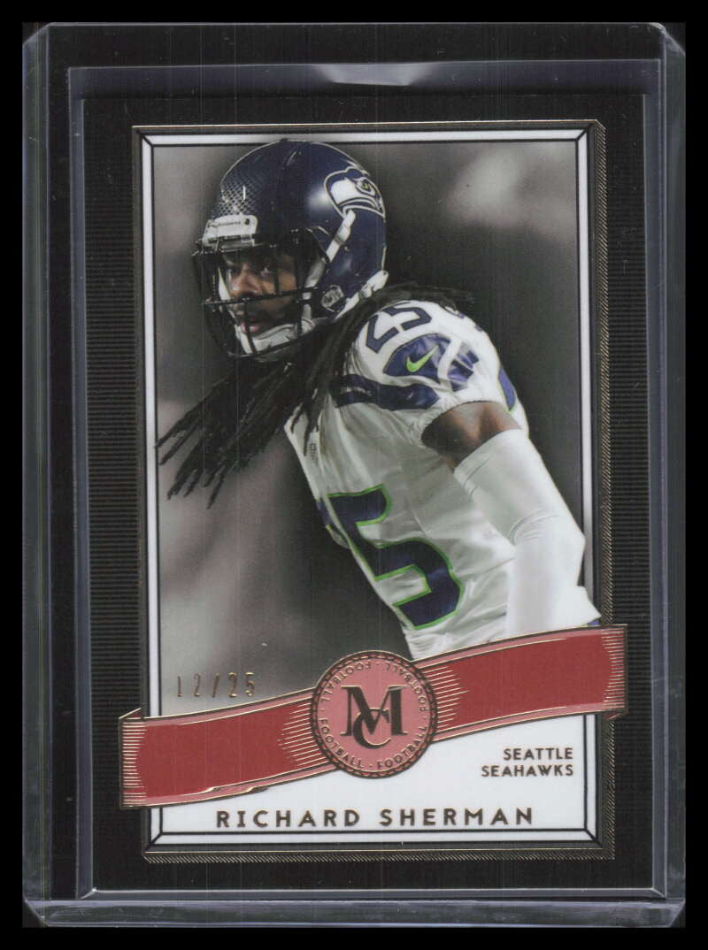 2015 Topps Museum Collection Ruby 98 Richard Sherman 12/25