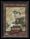 2002 Donruss All-Time Gridiron Kings Studio at4 John Elway 202/250