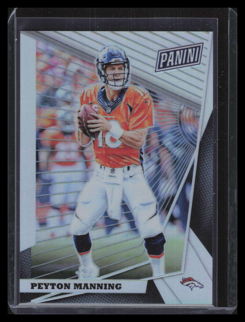 2018 Panini National Convention Gold VIP Prizm 25 Peyton Manning 6/99