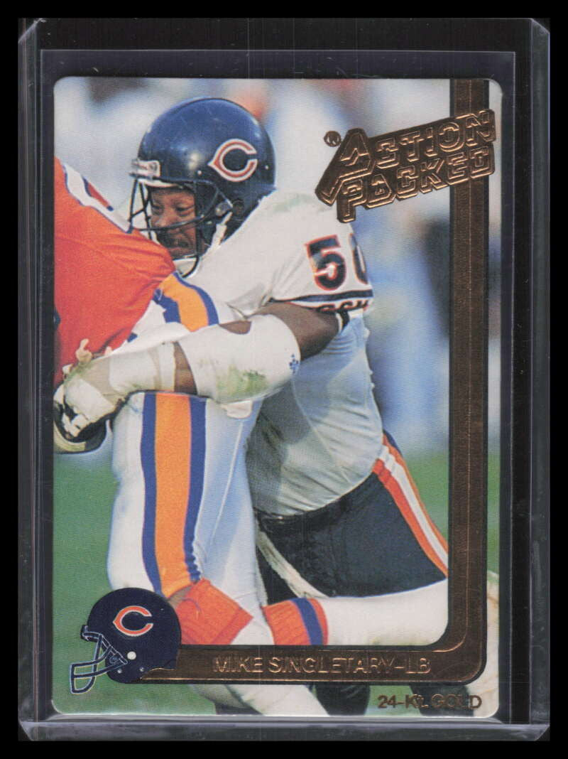 1991 Action Packed 24k Gold 8g Mike Singletary