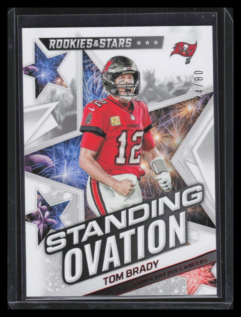DELETE 135235 2022 Rookies &amp; Stars Standing Ovation Longevity 1 Tom Brady 24/80