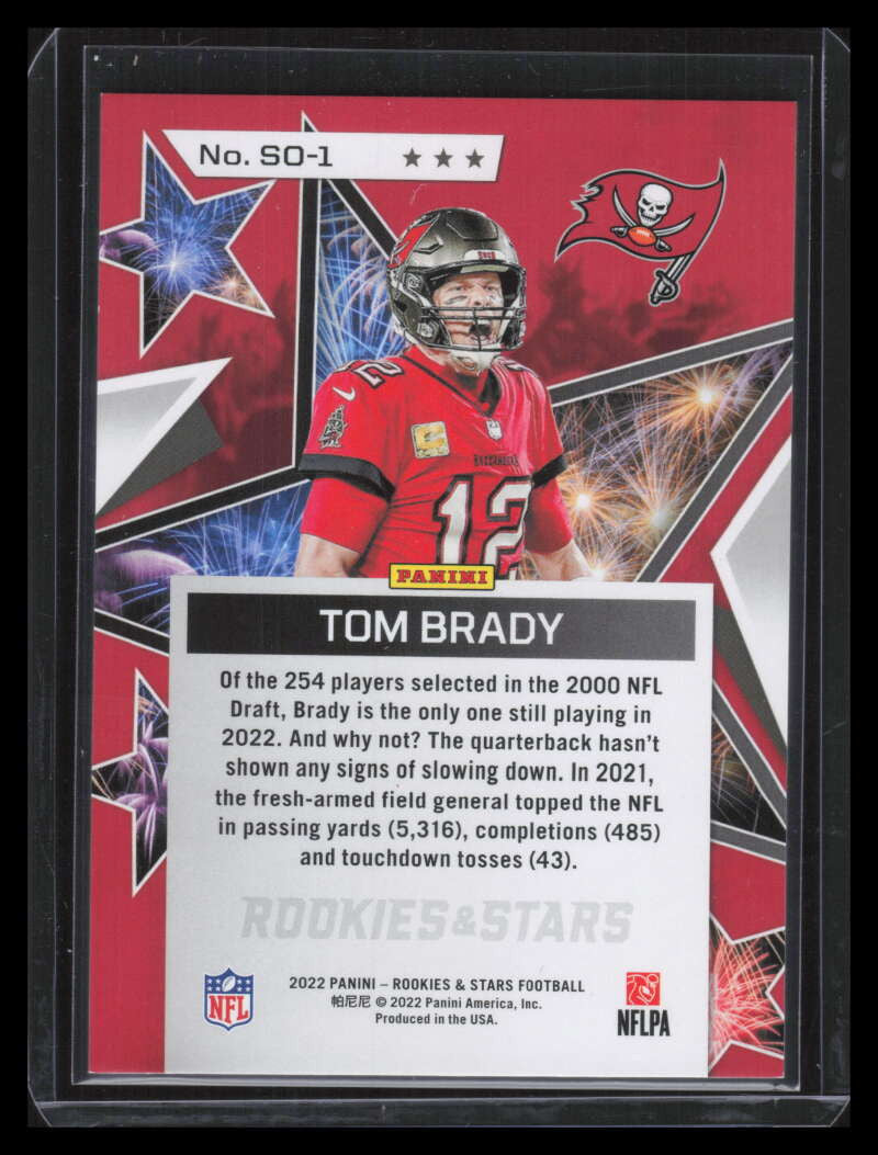 DELETE 135235 2022 Rookies &amp; Stars Standing Ovation Longevity 1 Tom Brady 24/80