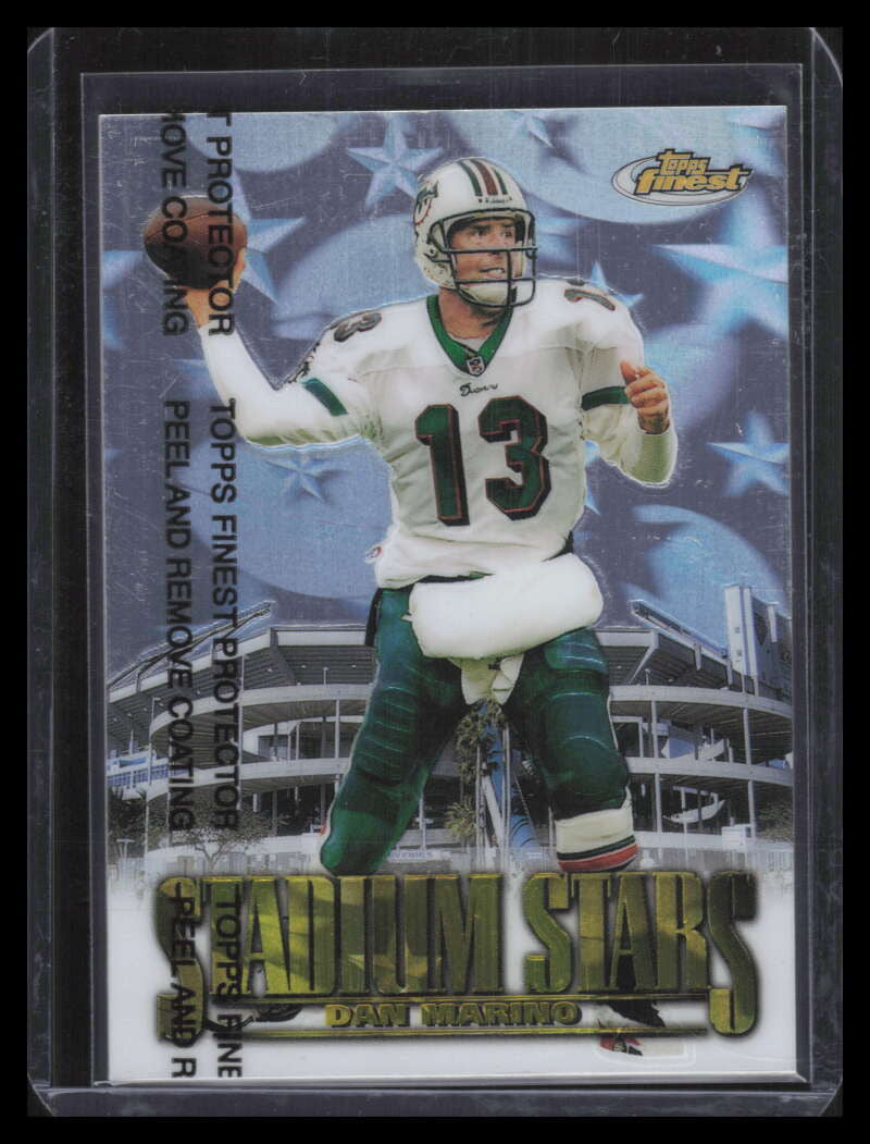 DELETE 135255 1998 Finest Stadium Stars ss16 Dan Marino