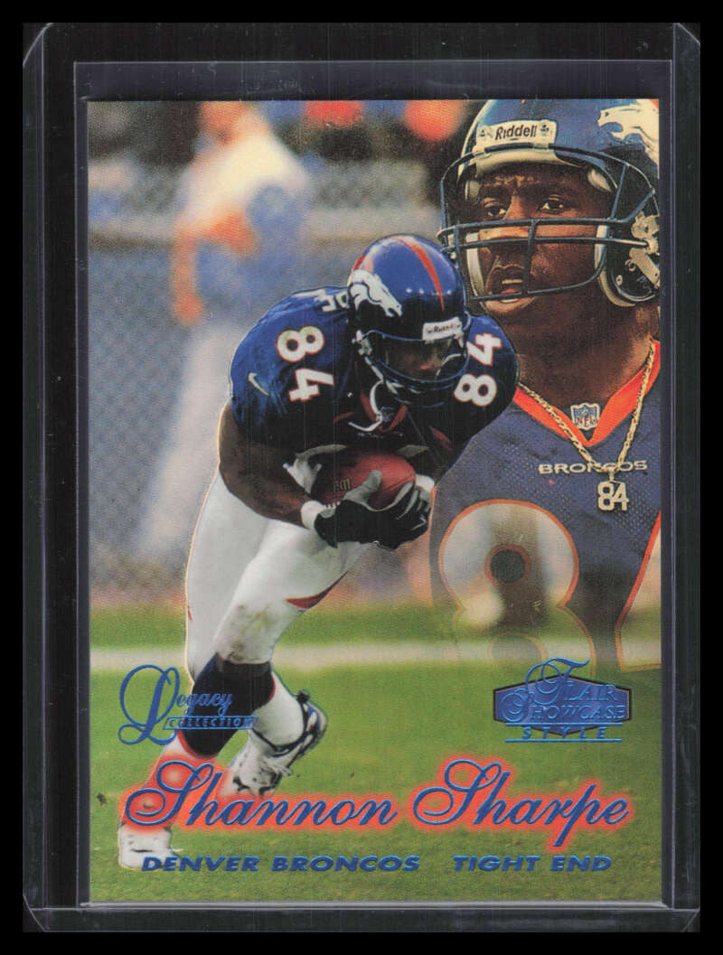 1998 Flair Showcase Legacy Collection Row 2 41 Shannon Sharpe 33/100