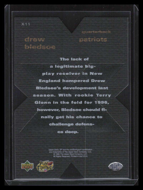 1996 SP Explosive x11 Drew Bledsoe