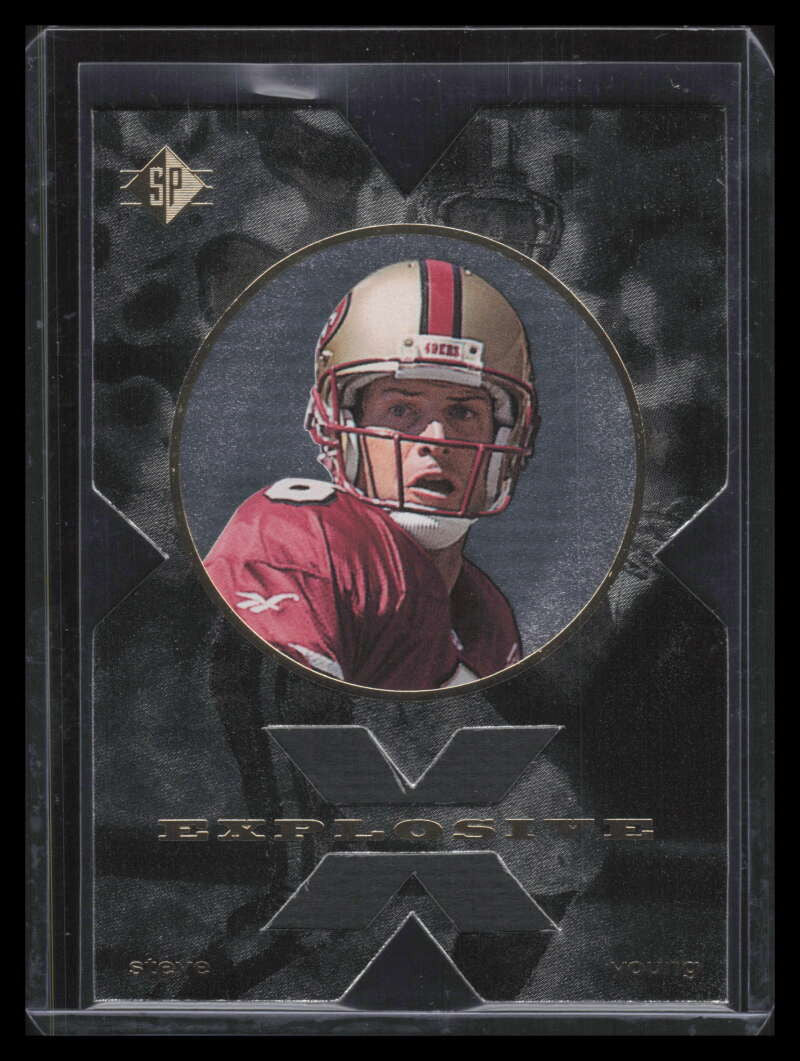 1996 SP Explosive x8 Steve Young