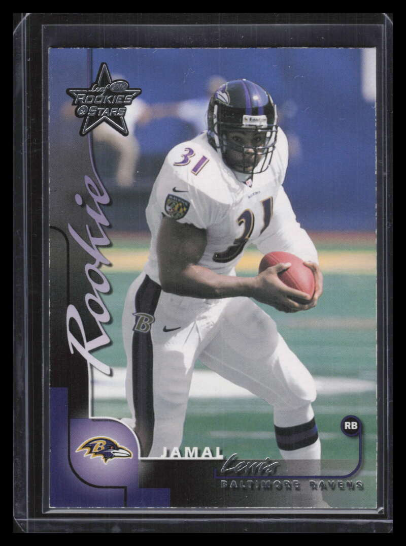 2000 Leaf Rookies and Stars 103 Jamal Lewis Rookie 991/1000