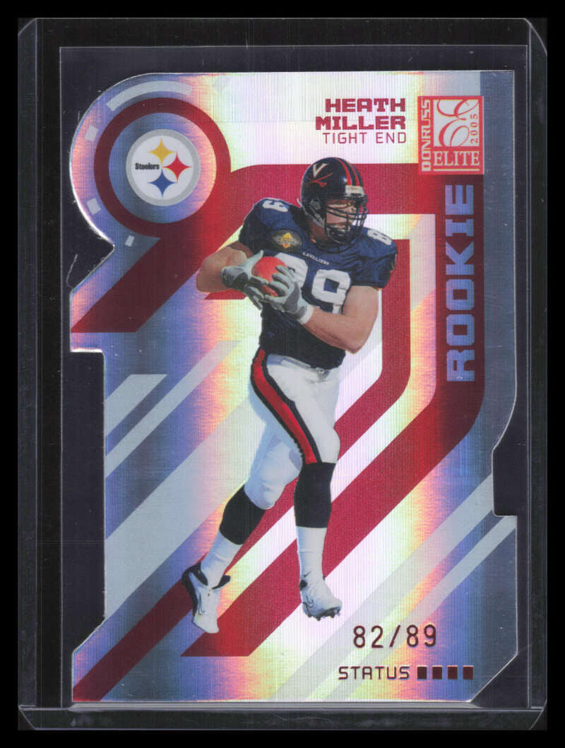 2005 Donruss Elite Status 153 Heath Miller Rookie 82/89