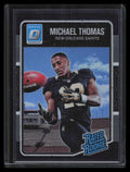 2016 Donruss Optic Black Refractor 186 Michael Thomas RR Rated Rookie 6/25