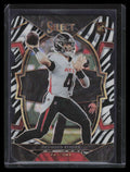 2022 Select Prizm Zebra Die Cut Refractor 36 Desmond Ridder Rookie Concourse