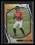 2021 Absolute Spectrum Gold 108 Justin Fields Rookie 2/10