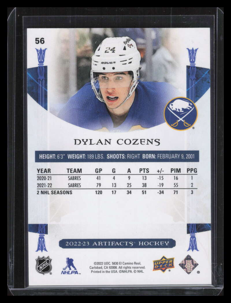 2022-23 Artifacts Spectrum Jungle 56 Dylan Cozens 2/15