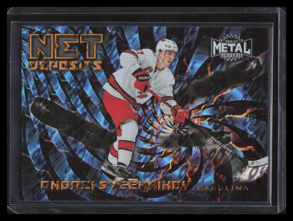 2020-21 Metal Universe Net Deposits Gold nd16 Andrei Svechnikov 4/25