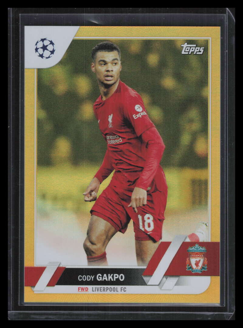 2022-23 Topps UEFA Club Competitions Orange 102 Cody Gakpo 11/25