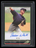 DELETE 135637 2018 Leaf Ultimate Draft '92 Gold Prismatic bgow1 Owen White Rookie Auto 4/10