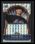 2011 Finest Rookie Autographs Die Cut Atomic 79 Dillon Gee Rookie Auto 10/10