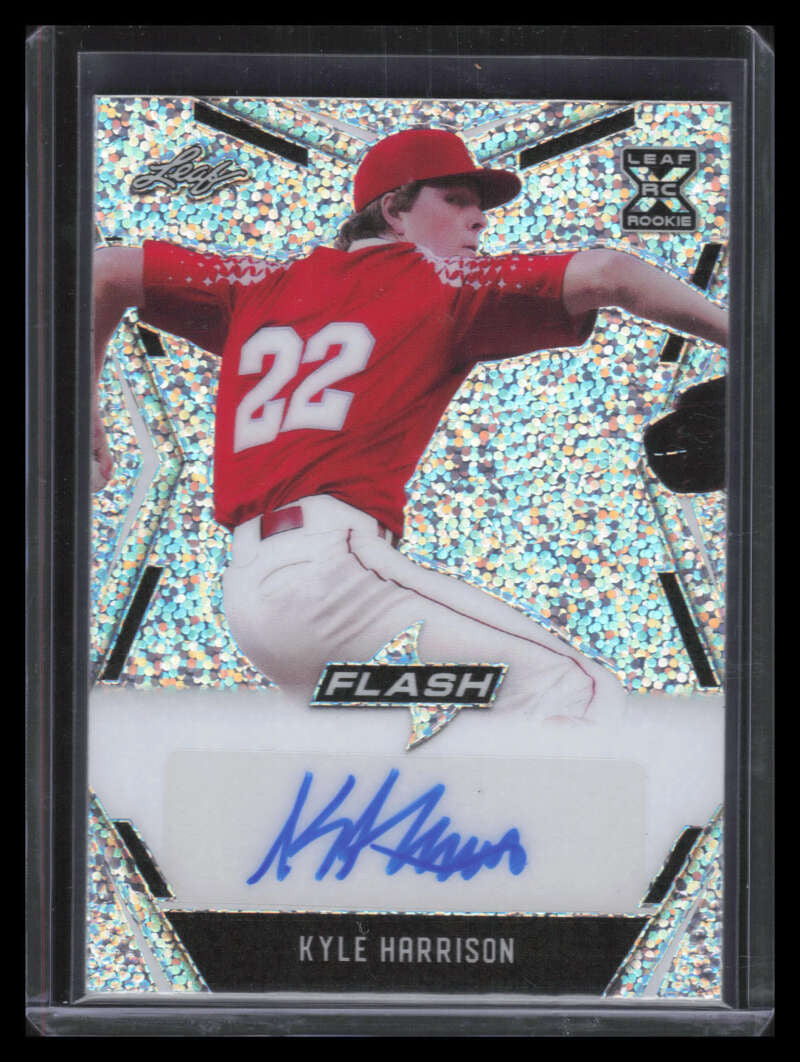 DELETE 135659 2020 Leaf Flash bakh1 Kyle Harrison Rookie Auto