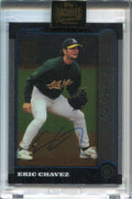 2022 Topps Archives Signature Series Eric Chavez Auto 1/1 1999 Bowman Chrome