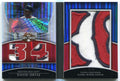 2010 Topps Triple Threads Autographs David Ortiz Jumbo Sox Logo Patch Auto 1/3