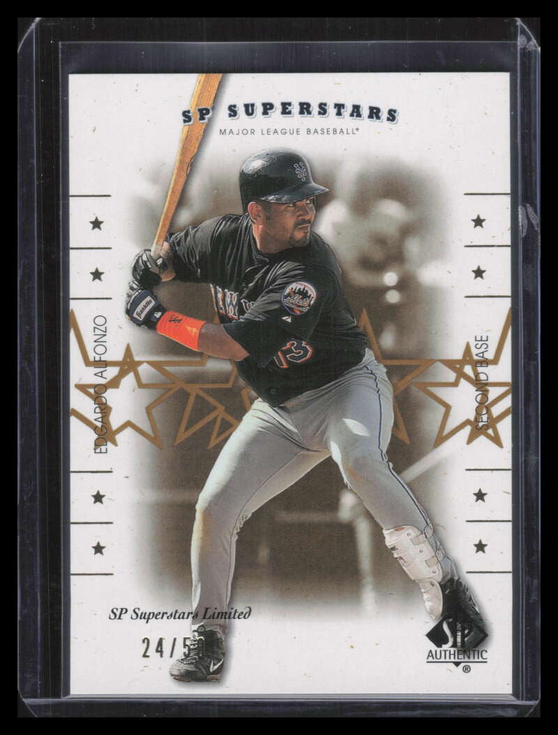 2001 SP Authentic Limited 167 Edgardo Alfonzo SS 24/50 SP Superstars