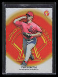 2002 Topps Pristine Gold Refractor 140 Troy Percival 27/70