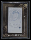 2017 Topps Allen Ginter Framed Mini Printing Plate 342 Braden Shipley Rookie 1/1