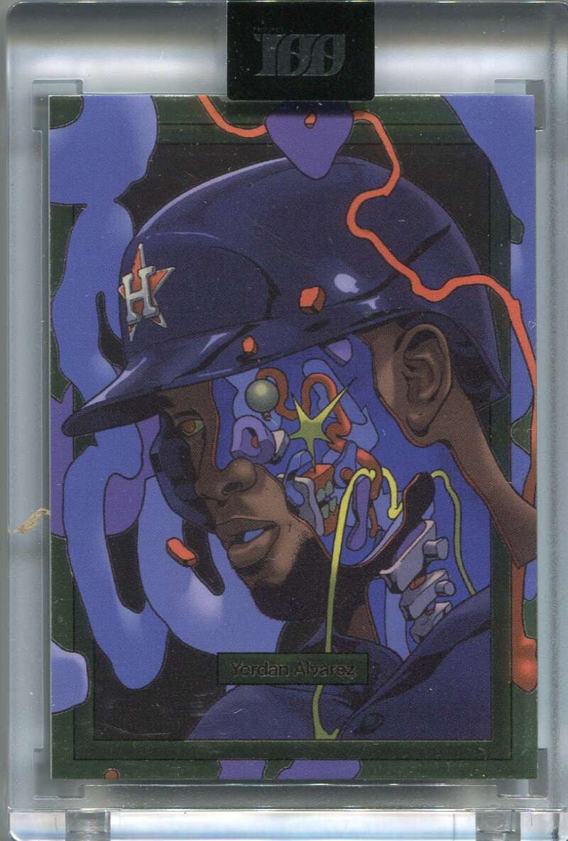 SOLD 135835 2022 Topps Project100 42 Yordan Alvarez Smithe /3999