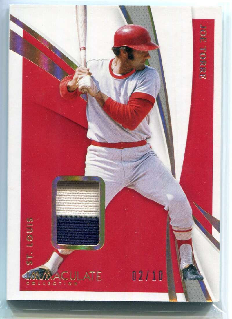 2021 Immaculate Collection Gold 51 Joe Torre Patch 2/10
