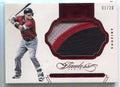 DELETE 135864 2016 Panini Flawless Rookie Patches Ruby 20 Brandon Drury Rookie Patch 1/20