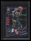 2021-22 Donruss Optic Black Velocity Refractor 44 T. J. Warren 10/39