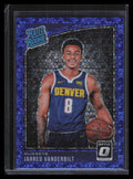 2018-19 Donruss Optic Fast Break Blue 151 Jarred Vanderbilt Rated Rookie 28/50