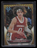 2022-23 Bowman Chrome University Gold Shimmer Refractor Anthony Black Rookie /50