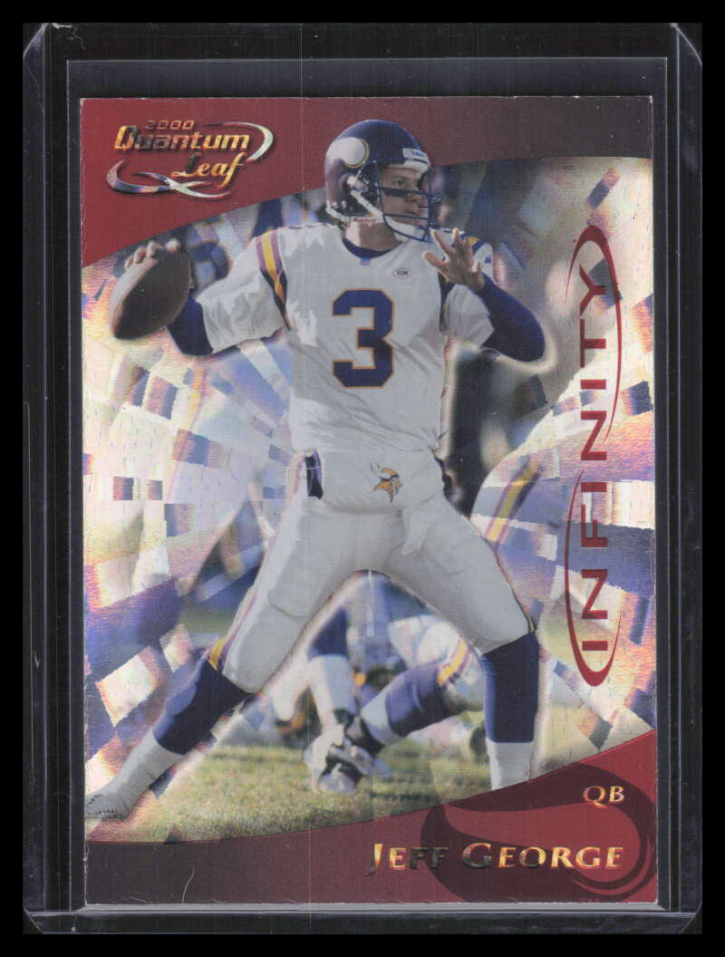 2000 Quantum Leaf Infinity Red 167 Jeff George 99/100