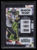 2021 Panini Contenders Cracked Ice 40 David Johnson 14/21