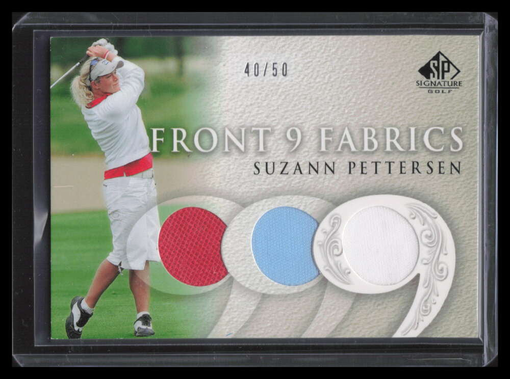 2004 SP Signature Front 9 Fabrics Triple PE Suzann Pettersen Triple Shirt 40/50
