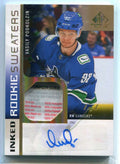 2021-22 SP Game Used Inked Sweaters Vasily Podkolzin Rookie Tag Patch Auto 1/1