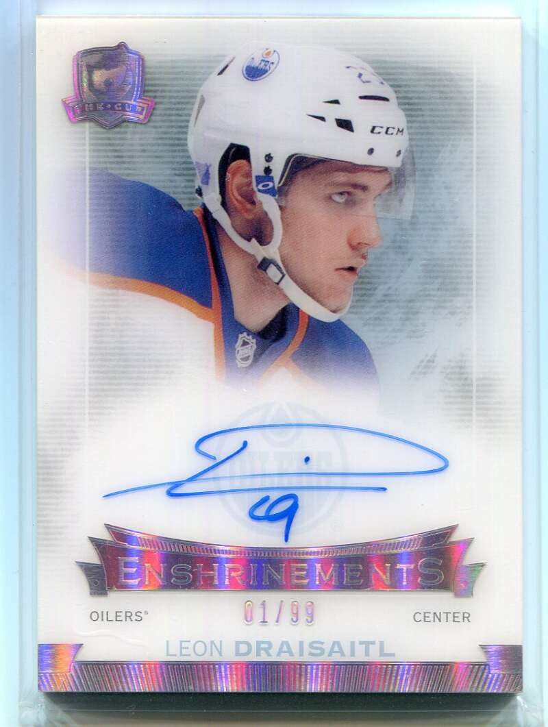 2014-15 The Cup Enshrinements ELS Leon Draisaitl Rookie Auto 1/99