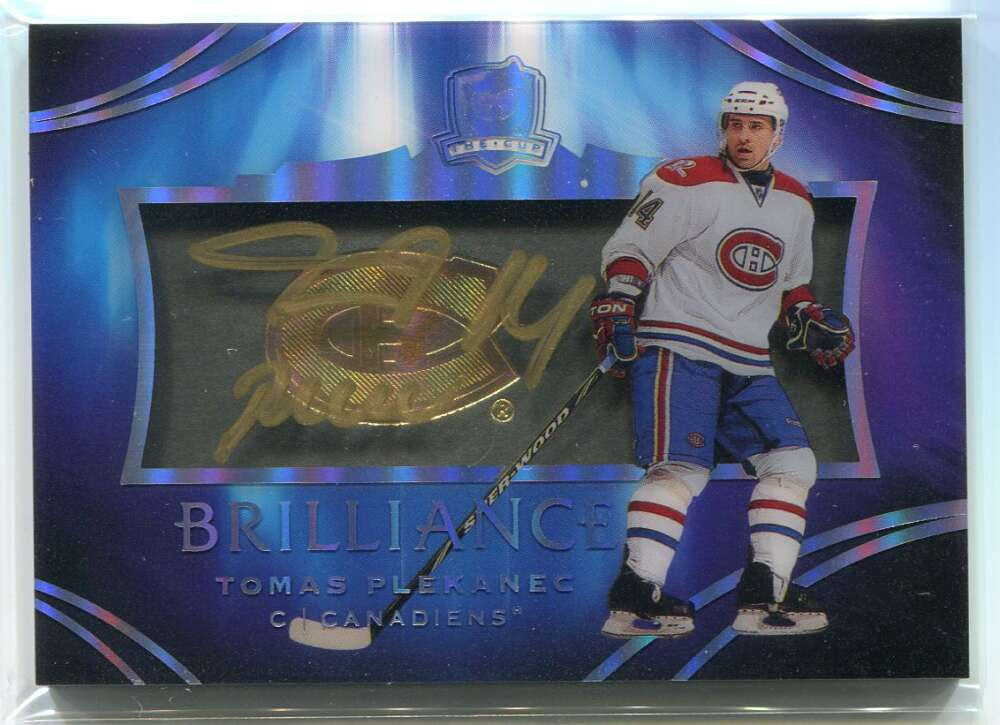 DELETE 136125 2020-21 The Cup Brilliance Autographs BTP Tomas Plekanec Auto
