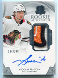 DELETE 136126 2020-21 The Cup 116 Nicolas Beaudin Rookie Patch Auto 194/249