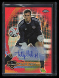 2014 Topps Chrome MLS Autographs Orange Refractor 20 Tally Hall Auto 43/75