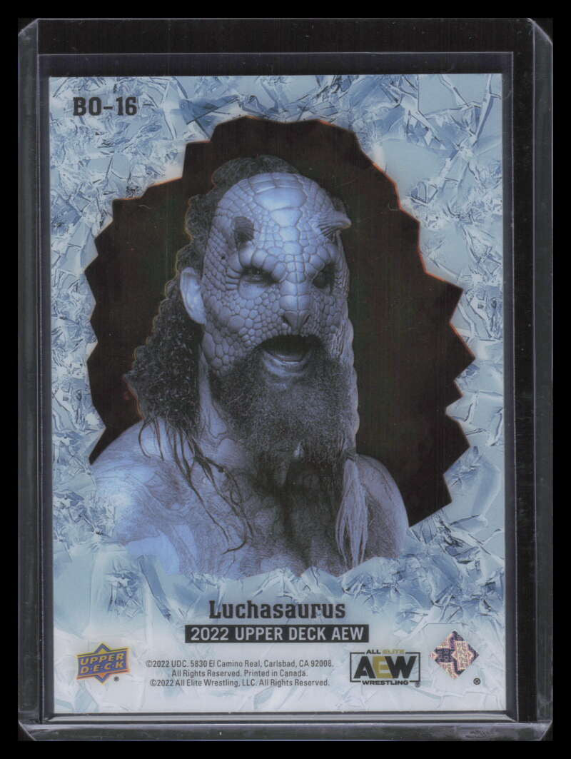 2022 Upper Deck AEW Breakouts bo16 Luchasaurus